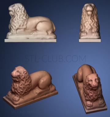 3D model Sphinx Lion (STL)